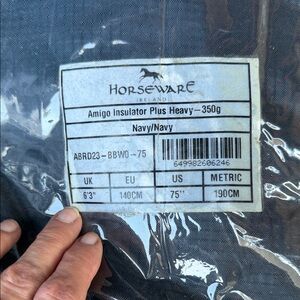 Horseware Amigo Insulator Plus Heavy Blanket, Size 75